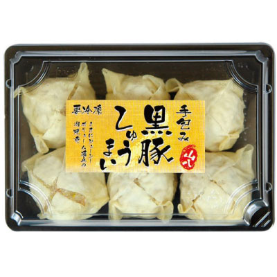 冷凍　手包み黒豚しゅうまい(6個入り)