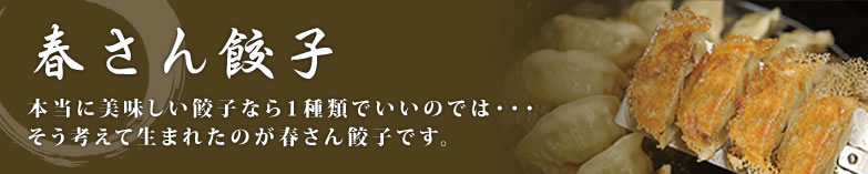 春さん餃子